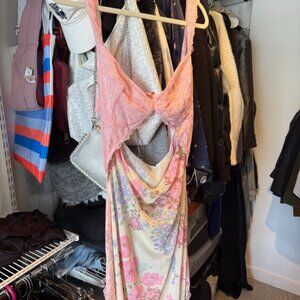 Free People Suddenly Fine Maxi Slip Dress
